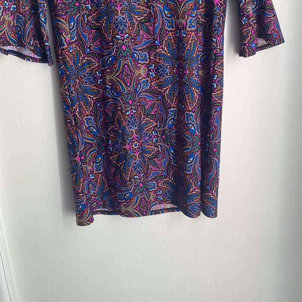 Jude Connally size Medium Timeless Paisley Margot Dress - Picture 3 of 5